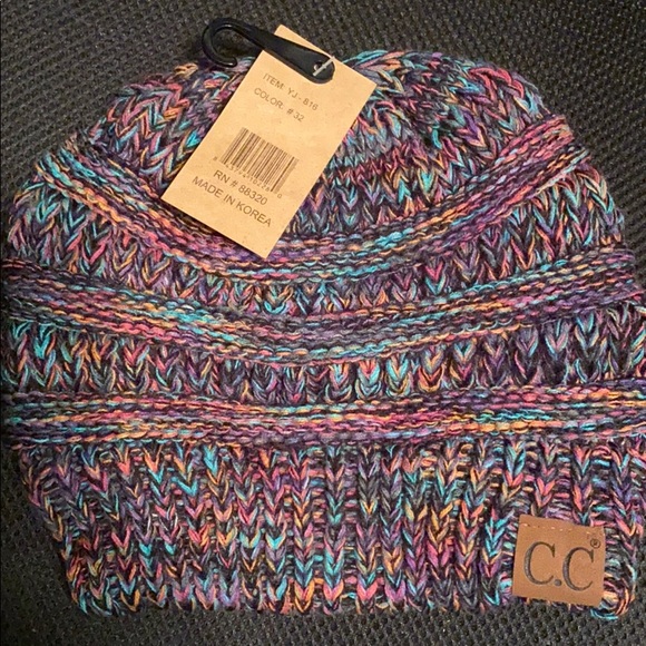 C.C Accessories - C.C Exclusives Multi Color Knit hat